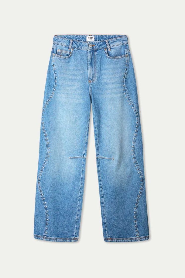  Denim bleu moye